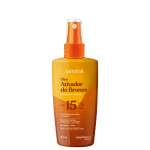 Óleo Ativador Labotrat Vai e Brilha Cenoura e Urucum FPS 15 120ml