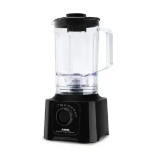 Liquidificador Arno Power Max LN50 5 Velocidades 6 Lâminas Preto 700W 3,1L