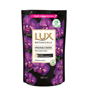 Sabonete Líquido Refil Lux Botanicals Orquídea Negra 200ml