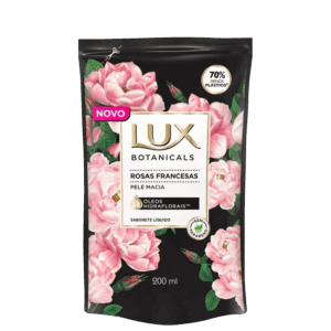 Sabonete Líquido Refil Lux Botanicals Rosas Francesas 200ml