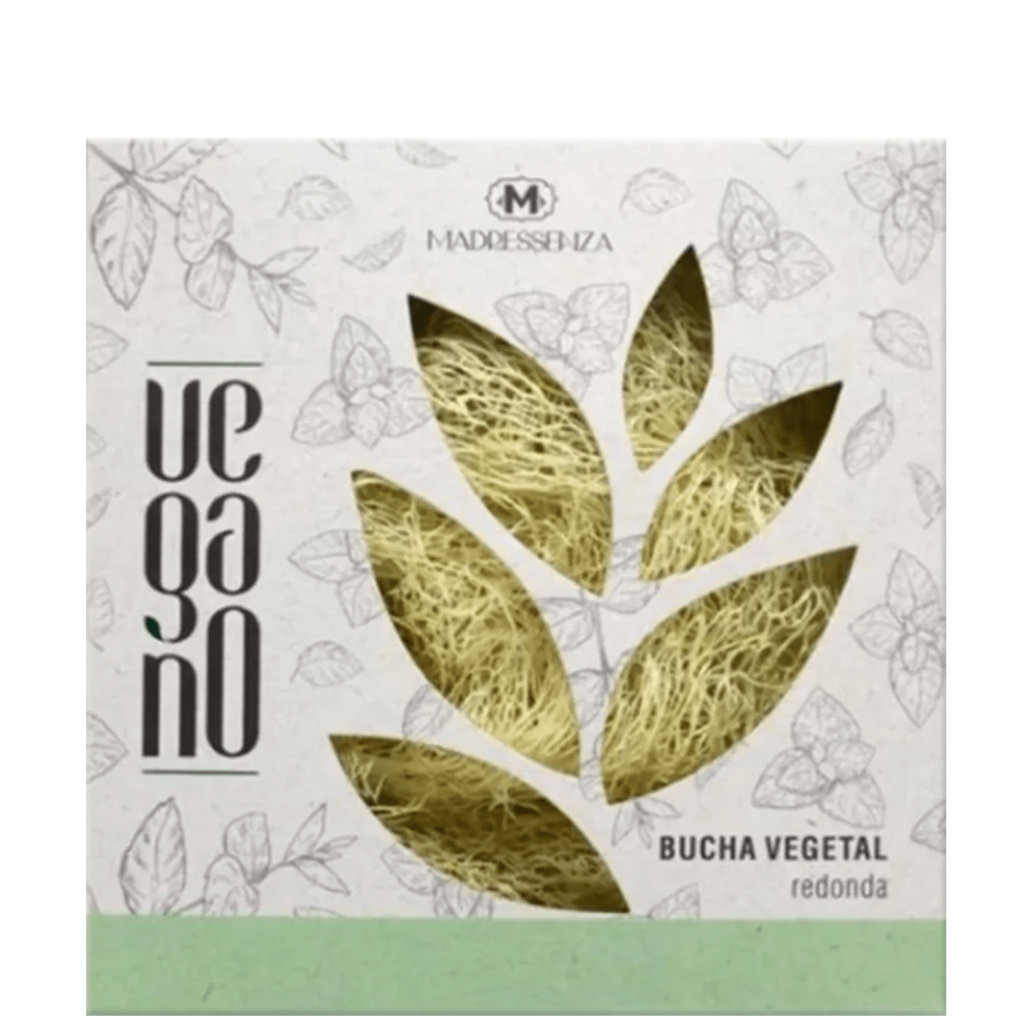 Bucha Madressenza Vegano Vegetal Redonda