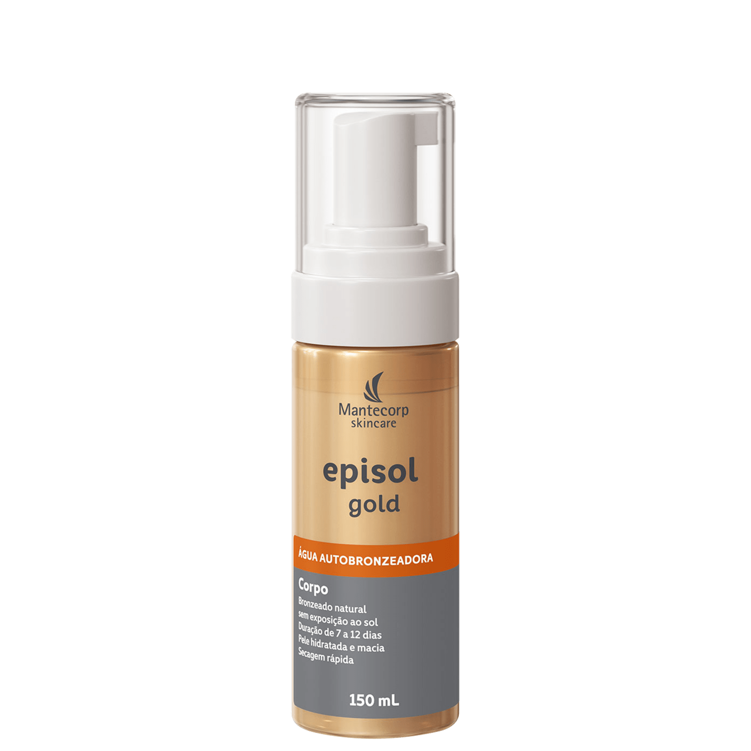 Água Autobronzeadora Mantecorp Episol Gold 150ml