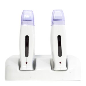 Aquecedor Cera Mega Bell Kit Base Dupla Roll-on Branco 1 unidade