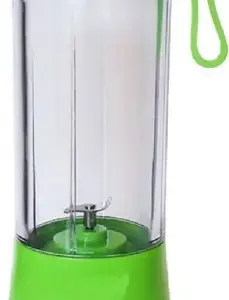 Mini Liquidificador Portátil Elétrico Bazar 110 Recarregável USB Verde
