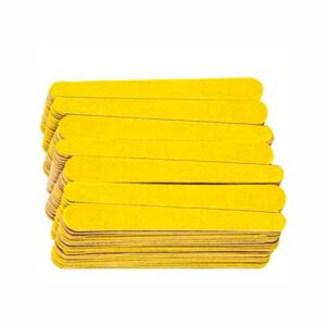 Mini Lixa Descartável Santa Clara Canário para Unhas 144 Unidades