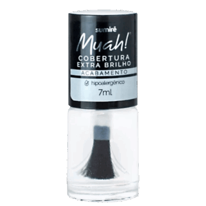 Esmalte Acabamento Muah! Cobertura Extra Brilho 7ml