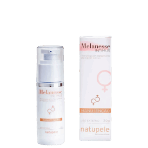 Creme Uniformizante Natupele Melanesse Intimus Manutenção 30g