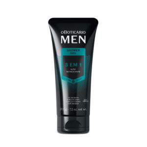 Gel de Banho o Boticário Men 5 em 1 Cabelo e Corpo 205g