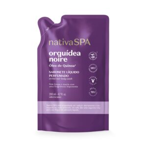 Sabonete Líquido Perfumado Refil o Boticário Nativa SPA Orquídea Noire 200ml