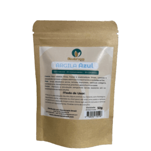 Máscara de Tratamento Oleoterapia Brasil Argila Azul 50g