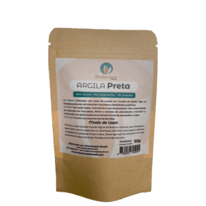 Máscara de Tratamento Oleoterapia Brasil Argila Preta 50g
