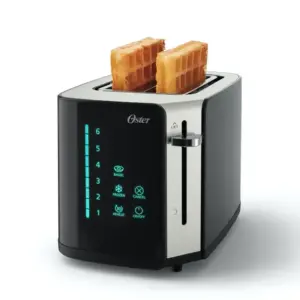 Tostador Elétrico Oster 2 Fatias com Tela de Toque Digital Aço Inoxidável