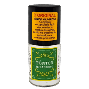 Base Fortalecedora Top Beauty SOS Unhas Tônico Milagroso 7ml