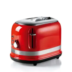 Torradeira Elétrica Ariete Moderna 2 Fatias 5 Níveis Vermelha 750W 127V 00C014909ARBR