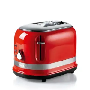 Torradeira Elétrica Ariete Moderna 2 Fatias 6 Níveis Vermelha 750W 149