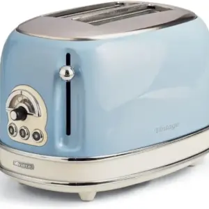 Torradeira Elétrica Ariete Vintage Azul 6 Níveis de Tostagem 750W 220V 00C01551ARBR