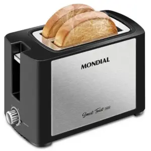 Tostador Torradeira Elétrica Mondial Inox 6 Níveis 800W 220V