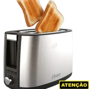Tostador Torradeira Elétrica Oster Inox 220V OTOR600