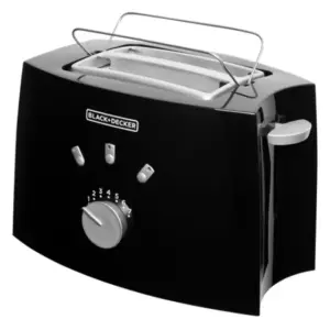 Tostador Elétrico Black+Decker 7 Níveis Preto 800W 220V