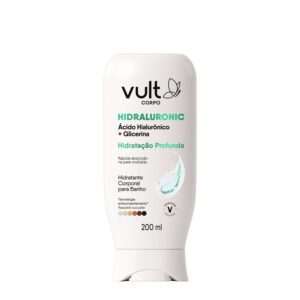 Hidratante Corporal para Banho Vult Corpo Hidraluronic Hidratação Profunda 200ml
