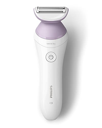 Aparador de Pelos Elétrico Philips Lady Shaver Series 6000 BRL136/00 À Prova d'água Bivolt - 4 Acessórios
