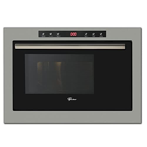 FISCHER FORNO MICRO-ONDAS EMBUTIR INFINITY 25L COM DOURADOR INOX 220V - 25378-55522