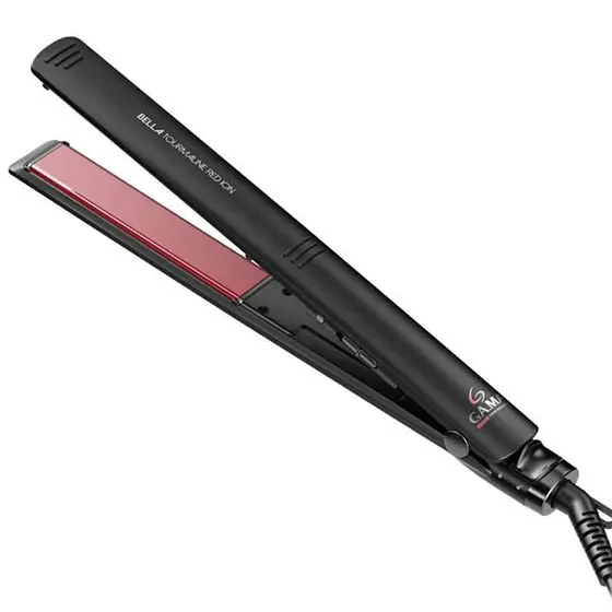 Chapinha Gama Italy Bella Tourmaline Red Íon 230°C Preto/Vermelho Bivolt