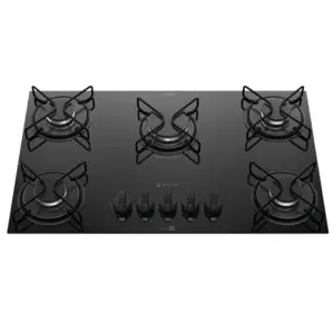 Cooktop a Gás Atlas Agile Up 5 Bocas Acendimento Automático Preto Bivolt