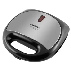 Grill e Sanduicheira Britânia Crome Inox 750W 220V