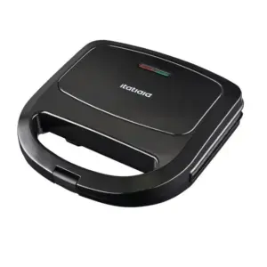 Grill e Sanduicheira Elétrica Itatiaia Essencial Preto 127V