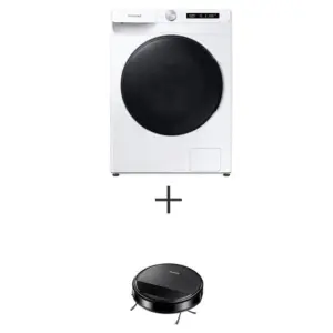 Lava e Seca Samsung Eco Bubble 13kg Branca com 25 Programas de Lavagem + Aspirador Robô