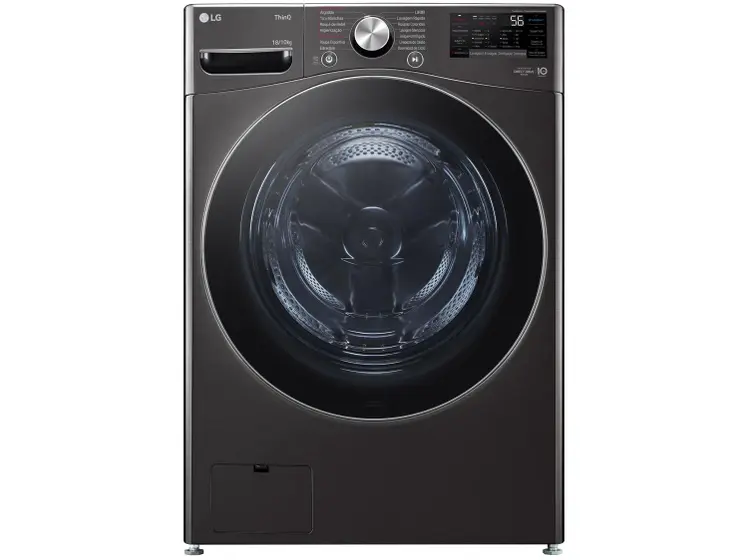 Lava e Seca LG 18kg Black Inox WD18BV2S6B.ABLFBRS