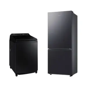 Lavadora de Roupas Smart Samsung Digital Inverter 17 kg Black 127V WA17CG