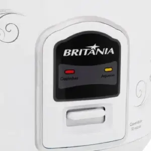 Panela de Arroz Elétrica Britânia Prime 10 Xícaras Branca 220V PA10