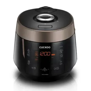 Panela de Arroz Elétrica Cuckoo 10 Xícaras 2.5L com 12 Programas Preta CRP-P1009SB