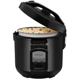 Panela de Arroz Elétrica Multilaser 5 Xícaras Preta 220V CE04