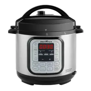 Panela de Pressão Elétrica Britânia Supreme Gold 5L Inox BPP02G