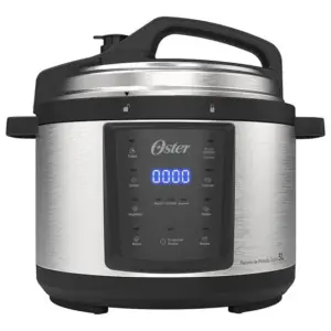 Panela Elétrica de Pressão Digital Oster 5L Preto Inox 127V OPAN920-127