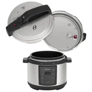 Panela Elétrica de Pressão Digital Oster 5L Preto Inox 220V OPAN920-220