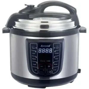 Panela Elétrica de Pressão Digital Amvox 5L 900W Multifuncional com Timer APS050