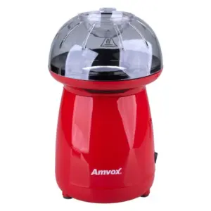 Pipoqueira Elétrica Amvox Vermelha 127V APC027