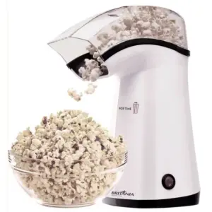 Pipoqueira Elétrica Britânia Pop Time Branca 220V PIP B02