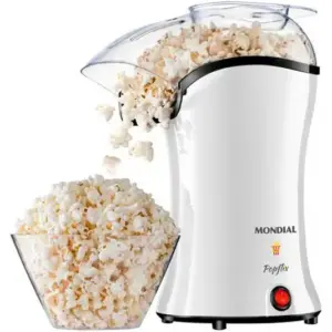 Pipoqueira Elétrica Mondial Popflix 1200W Branco 220V PP-04