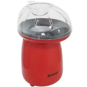Pipoqueira Elétrica Amvox sem Óleo Ar Quente com Medidor 1200W Vermelha APC 027