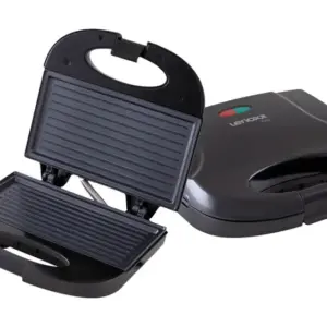 Sanduicheira/Grill Lenoxx Easy Preta Antiaderente 750W PSD121