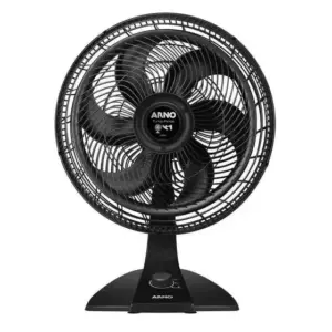 Ventilador de Mesa Arno Turbo Force 2 em 1 Preto 220V