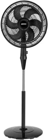 Ventilador de Coluna Arno Turbo Force 40cm Desmontável Preto VFC4