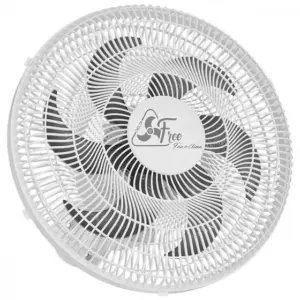 Ventilador de Mesa/Parede Ventidelta Delta-Free 40cm Grade de Plástico 140W Branco Bivolt (64-4301)