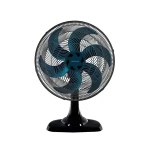 Ventilador de Mesa Ventisol Turbo 6 50cm 6 Pás Preto/Azul 220V