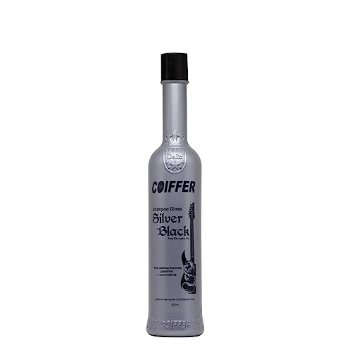Coiffer Shampoo Tonalizante Silver Black 300Ml